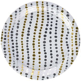 Modern Dot Party 10.5 Inch Round Plates