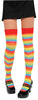 Striped Rainbow Adult Over The Knee Socks