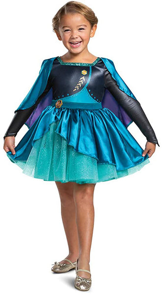 Queen Anna Girls Frozen Tutu Costume