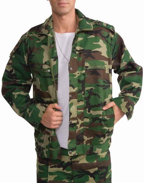 Green Camouflage Jacket