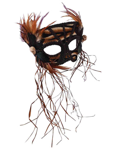 Viking Skull Eyeglass Adult Mask