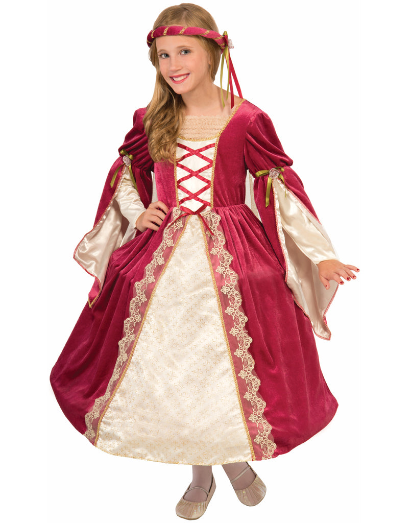 English Princess Child Costume