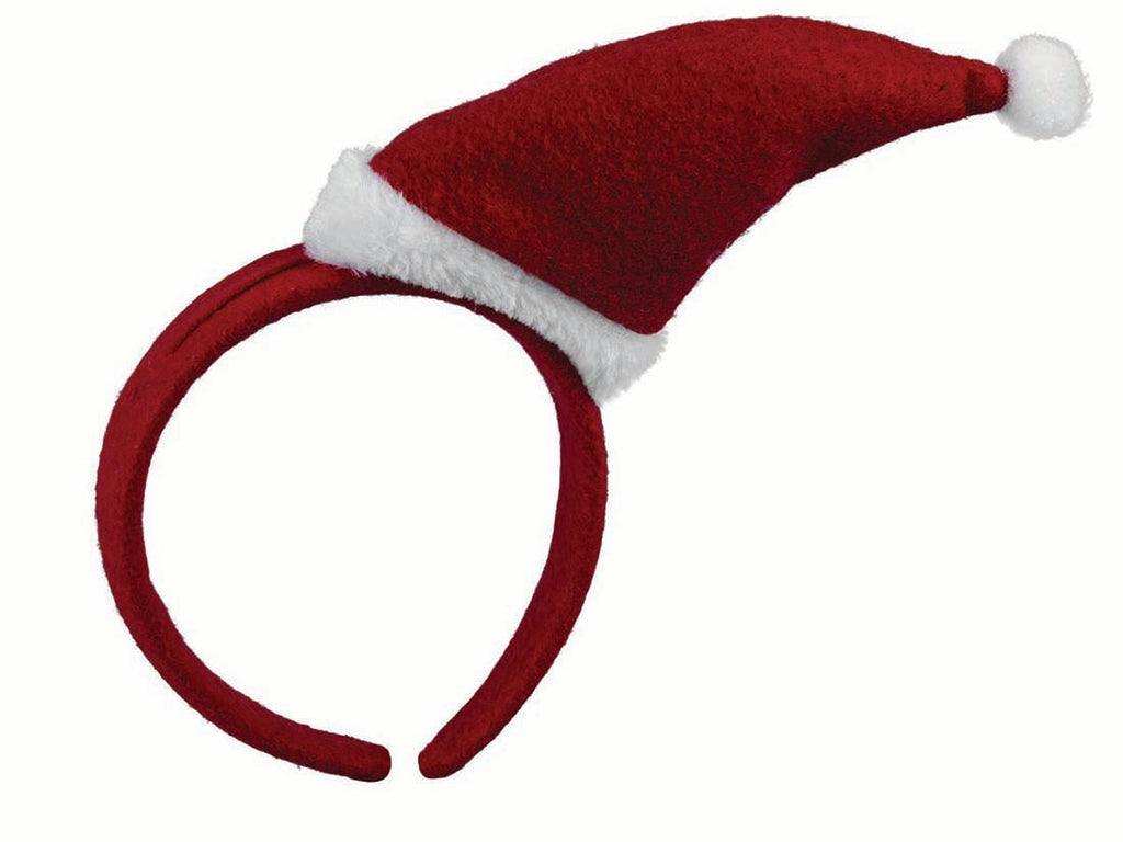 Santa Hat Adult Headband
