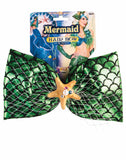 Mermaid Green Hair Bow