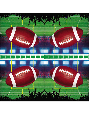 Football Party 9 Inch Round Plates