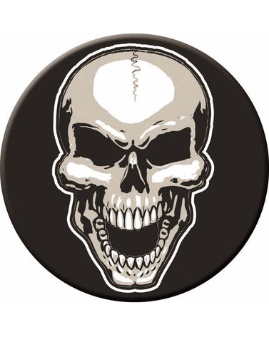 Pirate Skull Iron On Applique Accessory