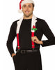 Christmas Suspenders With Collar Adult Set