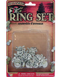 Pirate Adult Plastic Ring Set