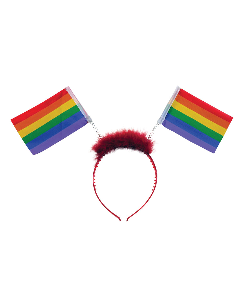 Rainbow Flag Adult Headband