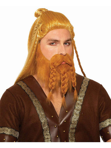 Warrior Adult Blonde Costume Beard