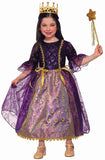 Princess Purple Girls Costume
