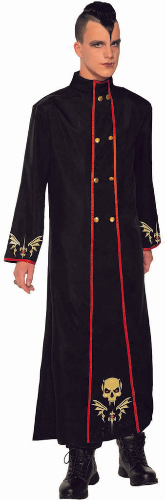 Gothic Vampire Mens Costume Coat