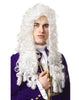 Boston Noblemen Mens Adult White Wig