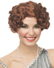 Daisy Roaring 20's Gatsby Womens Red Costume Wig