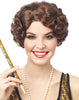 Daisy Roaring 20's Gatsby Womens Brown Costume Wig
