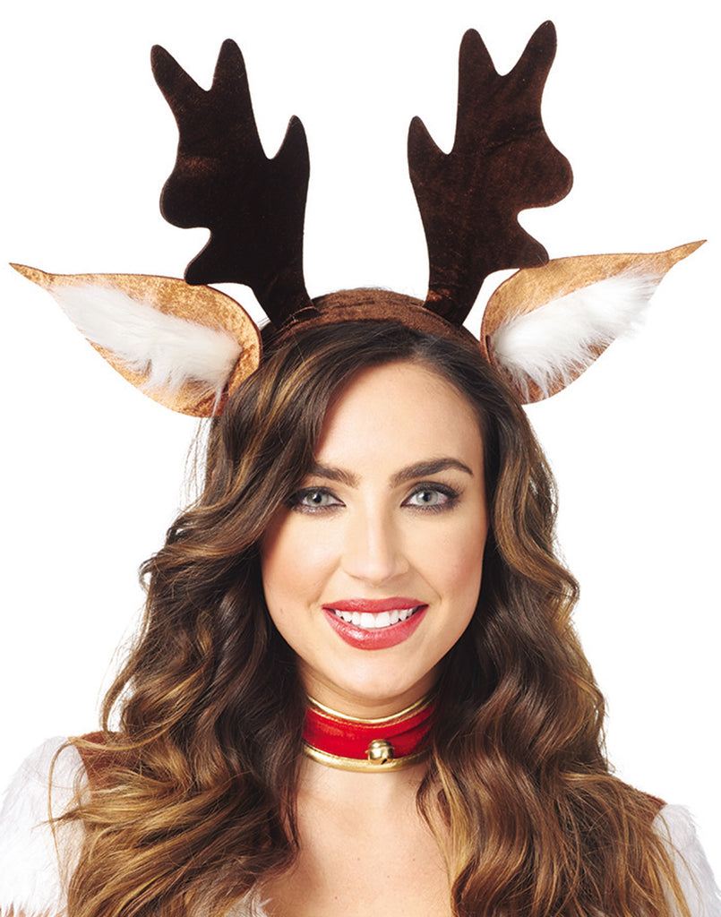 Reindeer Antlers Adult Christmas Headband