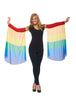 Pride Rainbow Adult Costume Arm Sleeves