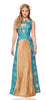 Noble Lady Womens Blue Dress Halloween Costume