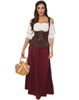 Peasant Lady Womens Medieval Halloween Costume