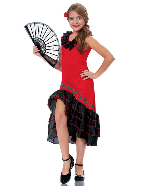 Senorita Dancer Child Costume