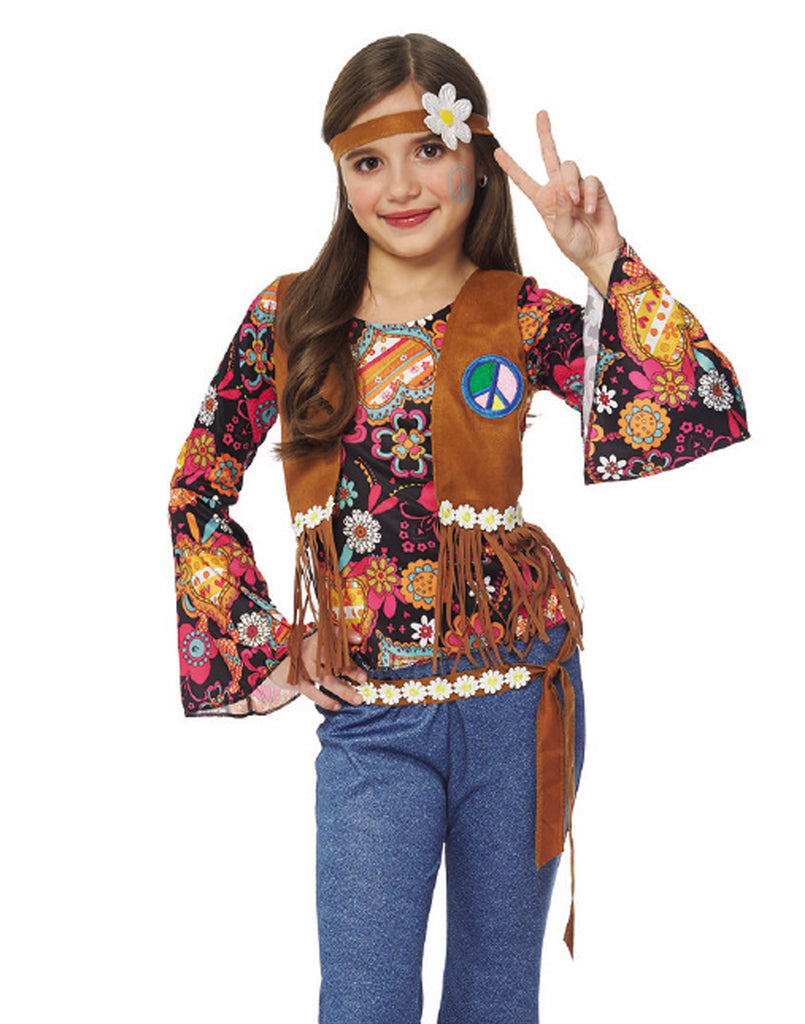 Hippie Costume Vest for Women