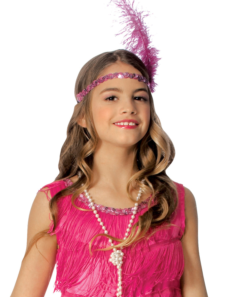 Pink Flapper Great Gatsby Costume