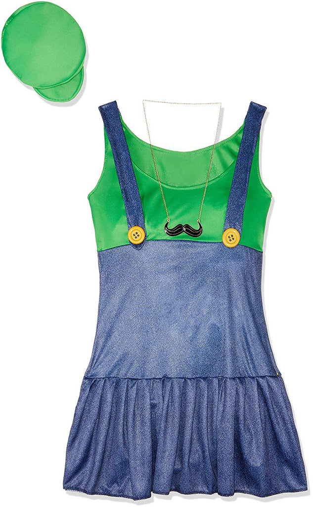 Pretty Plumber Adult Luigi Costume