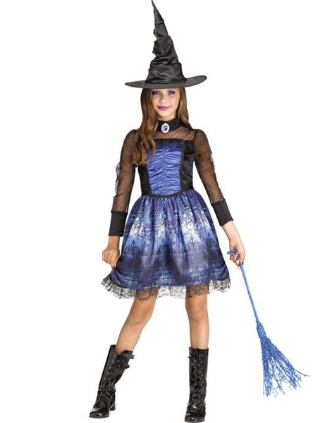 Gothic Witch Girls Costume