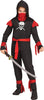 Black Skull Ninja Child Costume