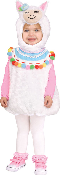 Lovely Llama Girls Toddler Animal Costume