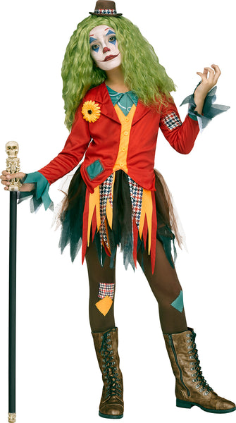 Rowdy Clown Girls Costume