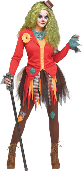 Rowdy Clown Womens Costume