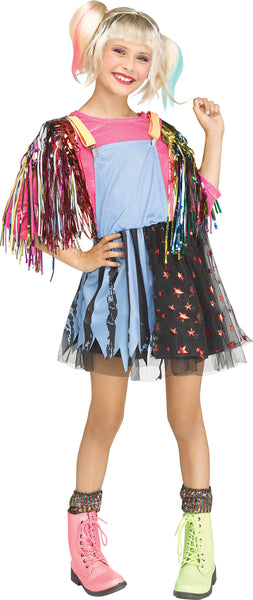 Roller Derby Racal Girls Harley Quinn Costume