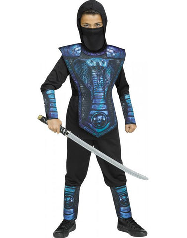 Black Skull Ninja Child Costume