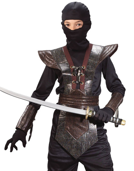 Brown Ninja Fighter Costume