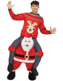 Carry Me Santa Adult Costume