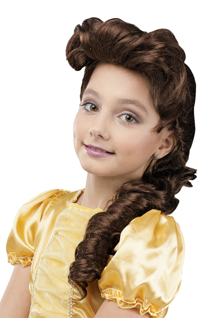 Beauty Pretty Princess Child Belle Costume Wig