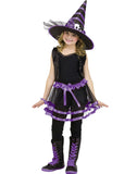 Purple Witch Hat/Tutu Set Costume