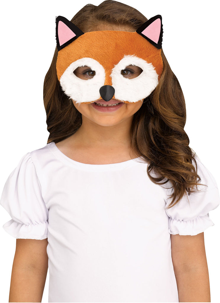 Fox Furry Friends Girls Child Half Mask