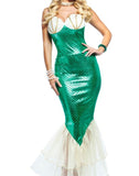 Green Magical Mermaid Costume