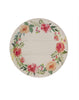 Floral Wreath Shiplap Chic Party 7 Inch Round Plates