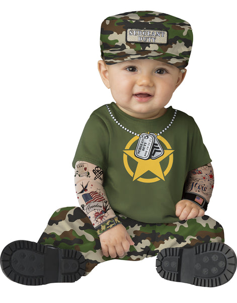 Sergeant Duty Infants Costume