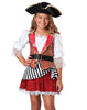 Pretty Pirate Captain Buccaneer Costume
