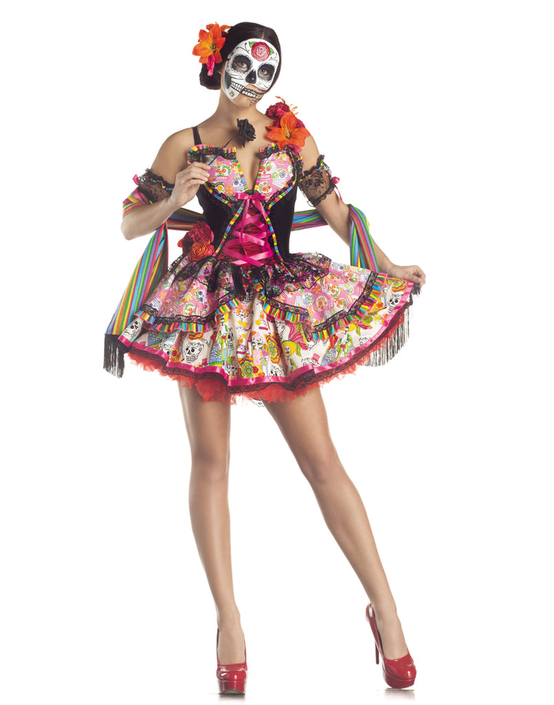 Day Of The Dead Women's Costume
