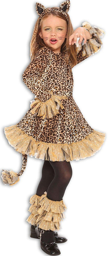 Leopard Girl Childs Costume