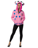 Pink Monster Teen Costume Hoodie