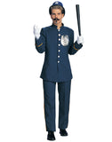 Blue Bobby Cop Costume