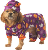 Halloween Emoji Printed Pet Pajama Costume