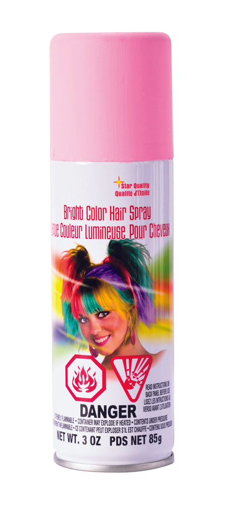 Pastel Pink Costume Hairspray Can