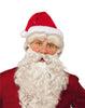 Santa Mens Adult White Eyebrow Face Accessory
